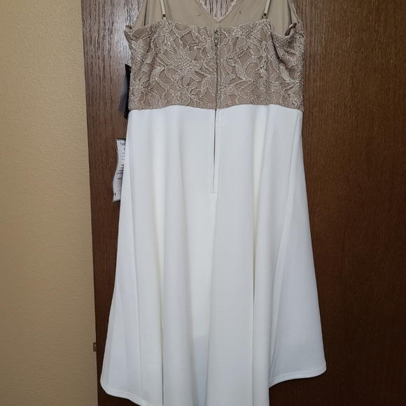 White and Gold dress - Picture 2 of 2